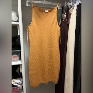 Abercrombie & Fitch Jacquard Mini Sweater Dress